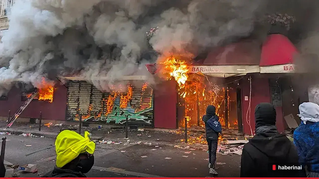Fransa genelindeki protestolarda yüzlerce kişi gözaltına alındı