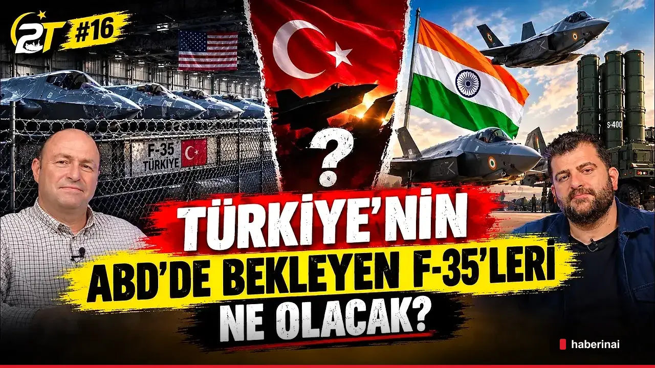 ABD'de bekleyen Türk F-35'lerinin akıbeti tartışma yaratıyor