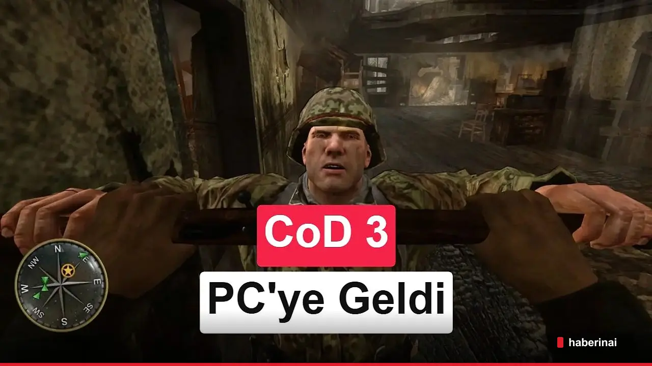 Call of Duty 3, 20 yıl sonra 4K ve 180 FPS ile PC’ye geldi