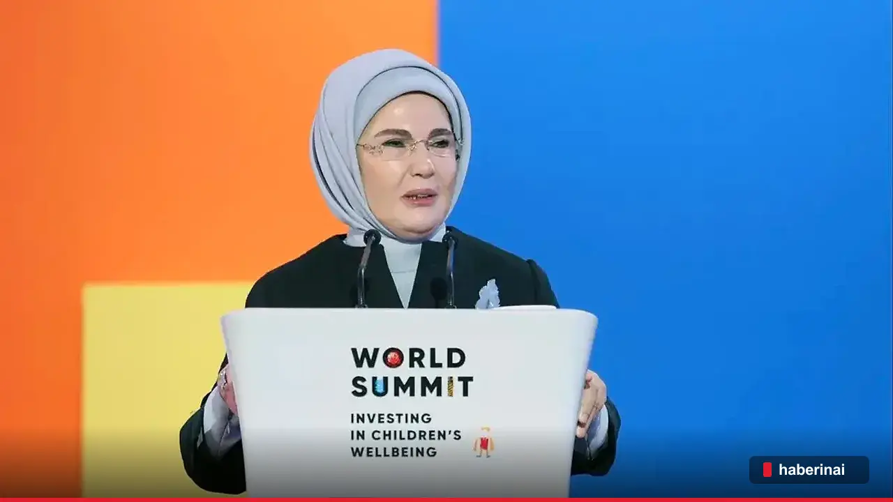 Emine Erdoğan Semerkant Zirvesinde Savaş Mağduru Çocukları Andı