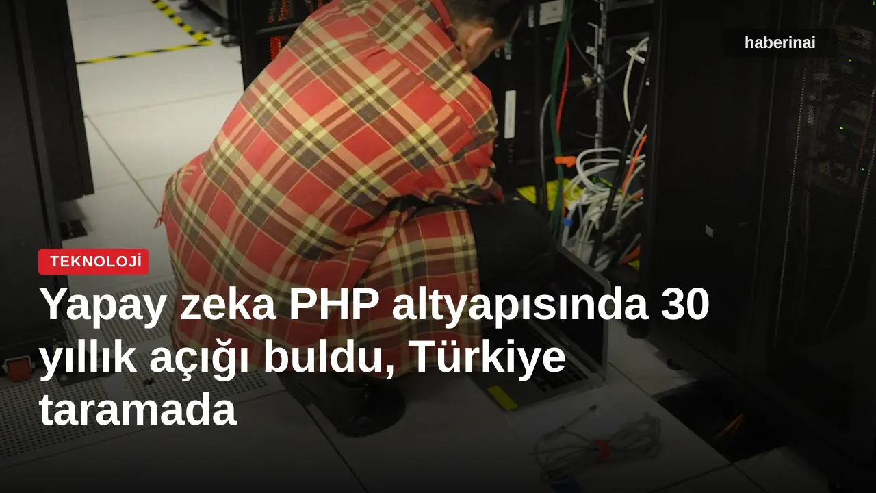 Yapay zeka PHP altyapısında 30 yıllık açığı buldu, Türkiye taramada