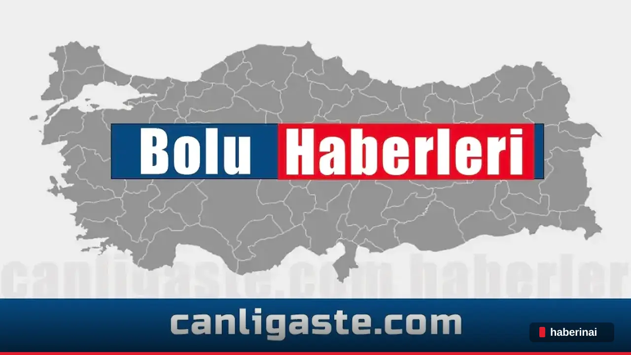 Bolu'da park halindeki iki tır alevlere teslim oldu