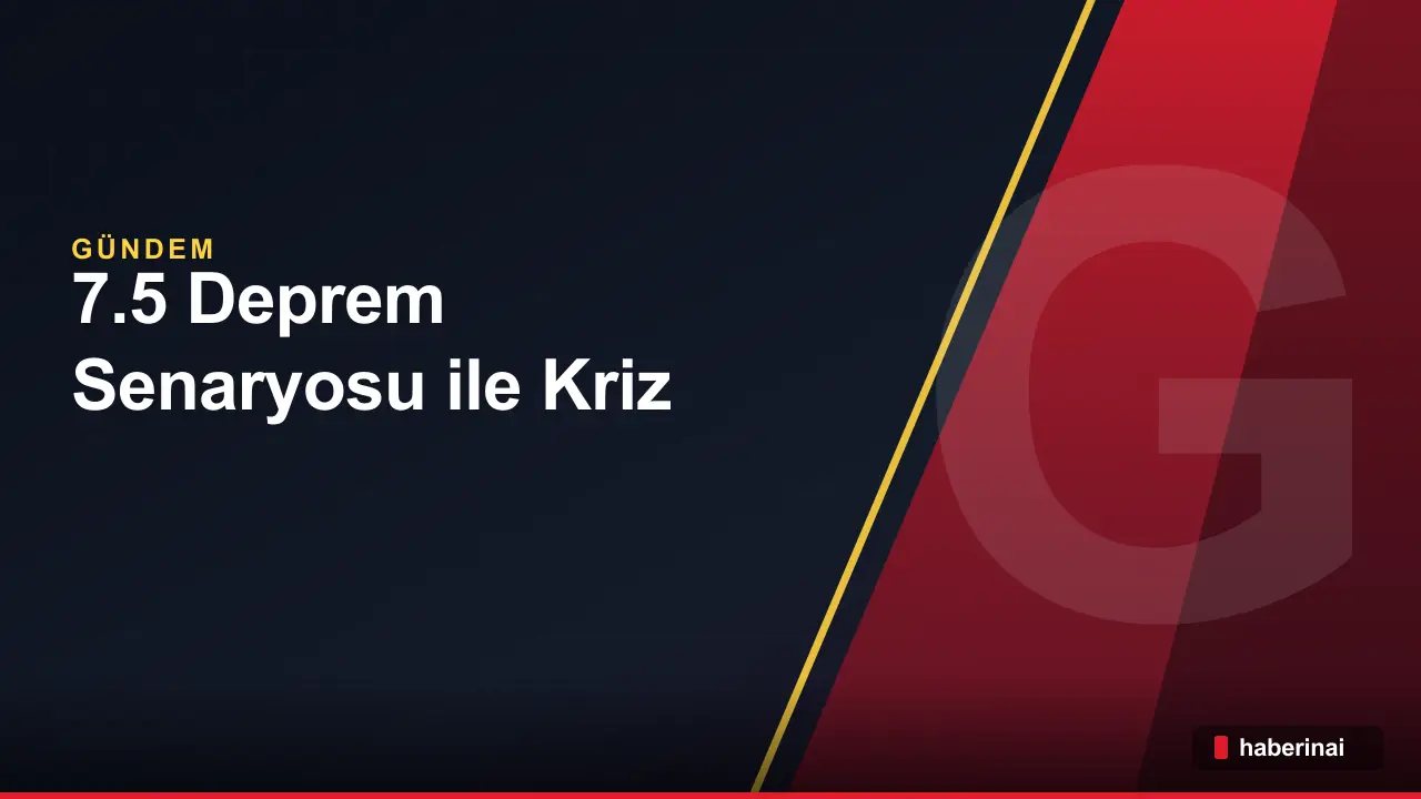 Sakarya’da 7.5 Deprem Senaryosu ile Kriz Yönetimi Test Edildi