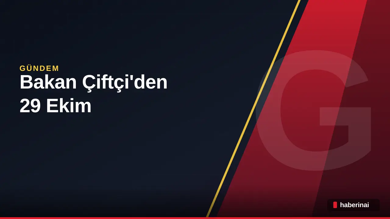 Bakan Çiftçi'den 29 Ekim için kritik sağanak ve sel uyarısı geldi