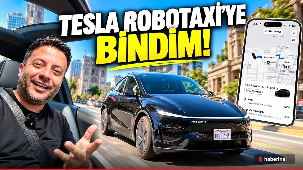 Tesla Robotaxi San Francisco Sokaklarında İlk Kez Denendi