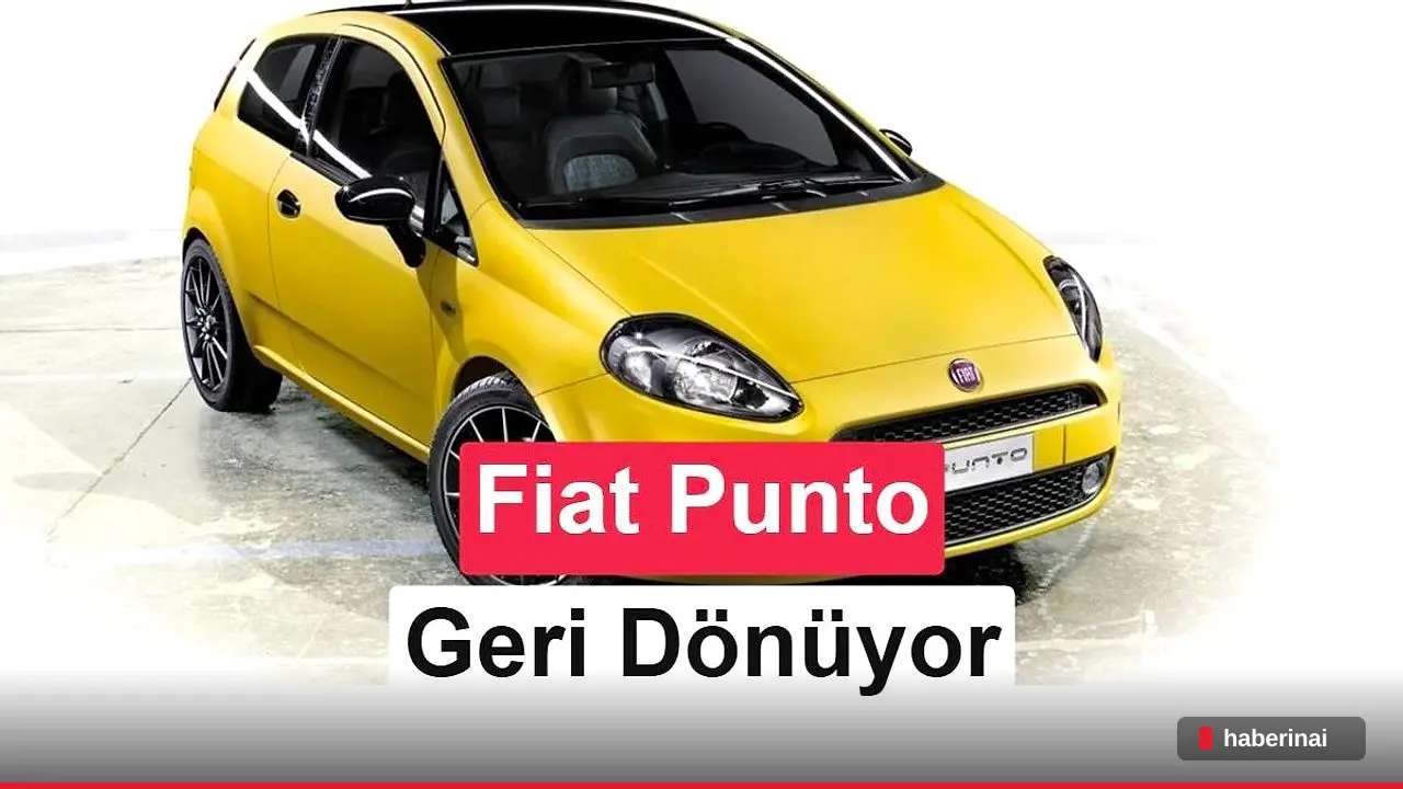 Fiat, efsane Punto modelini hem elektrikli hem benzinli olarak diriltiyor