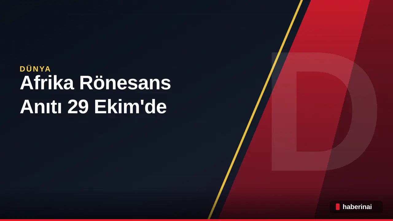 Dakar’daki Afrika Rönesans Anıtı 29 Ekim'de Türk bayrağına büründü